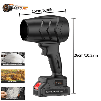 AeroJet™: Soplador Turbo Inalámbrico