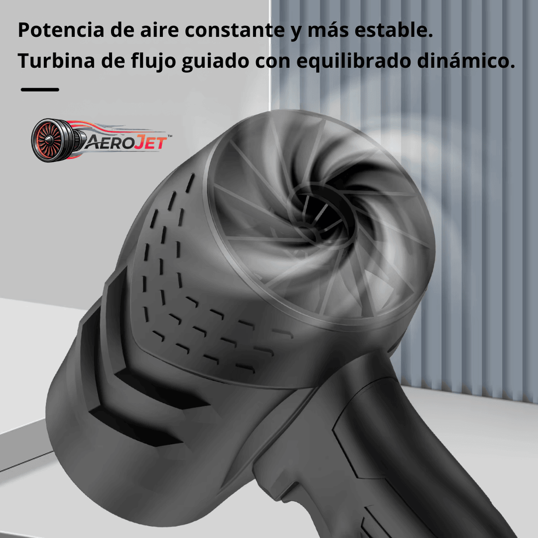 AeroJet™: Soplador Turbo Inalámbrico