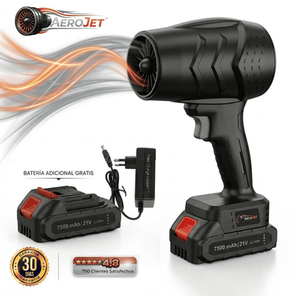 AeroJet™: Soplador Turbo Inalámbrico